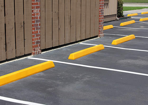 Parking Lot Wheel Stops & Curbs